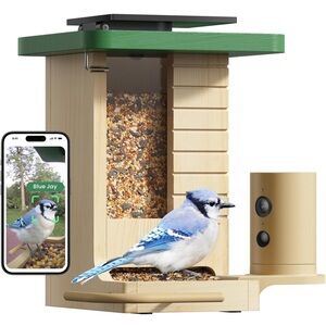 BNIB Birdfy Smart Bird Feeder with Camera Solar Powered